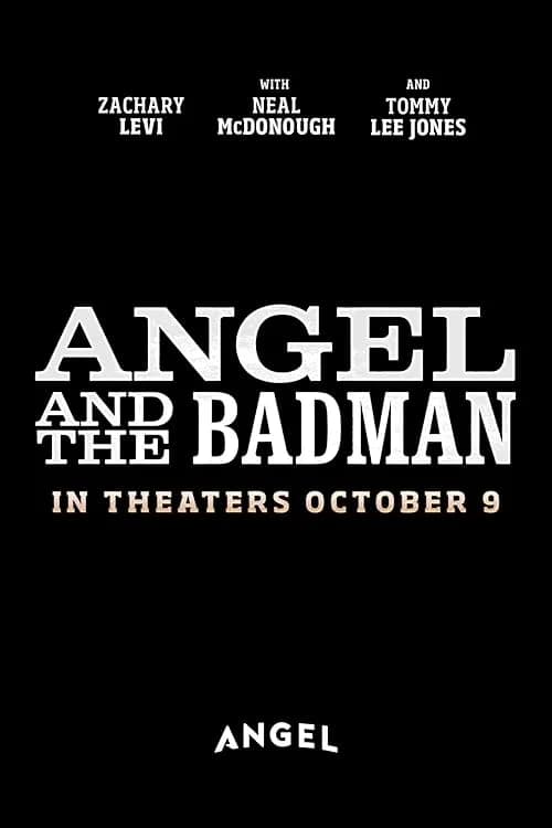Angel and the Badman film posteri