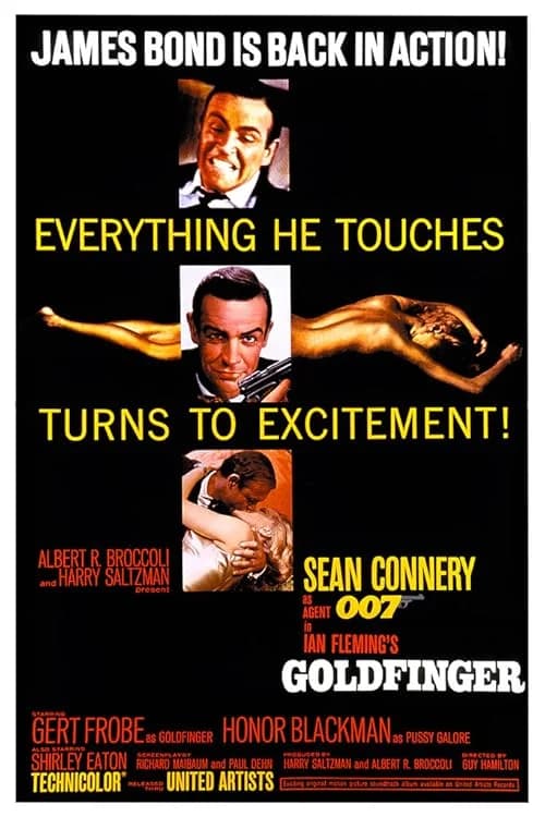 Goldfinger film posteri