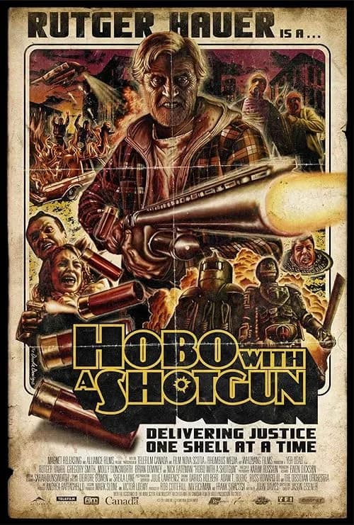 Hobo with a Shotgun film posteri