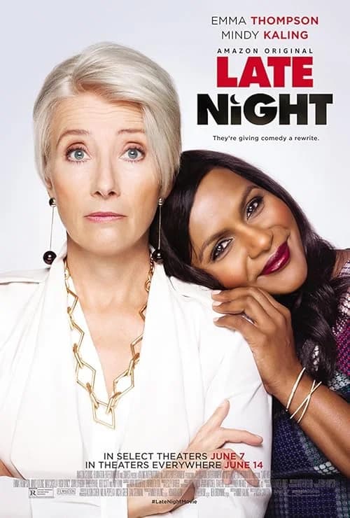 Late Night film posteri