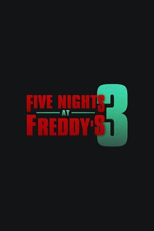 Five Nights at Freddy's 3 film posteri