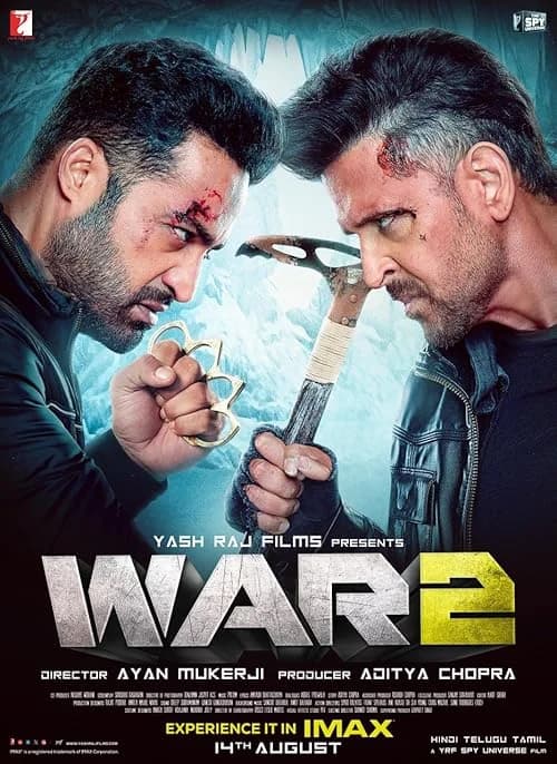 War 2 film posteri