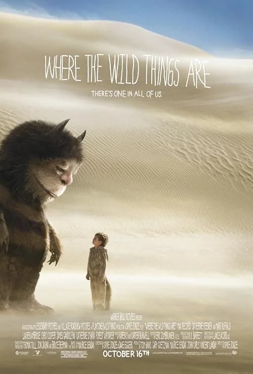 Where the Wild Things Are film posteri